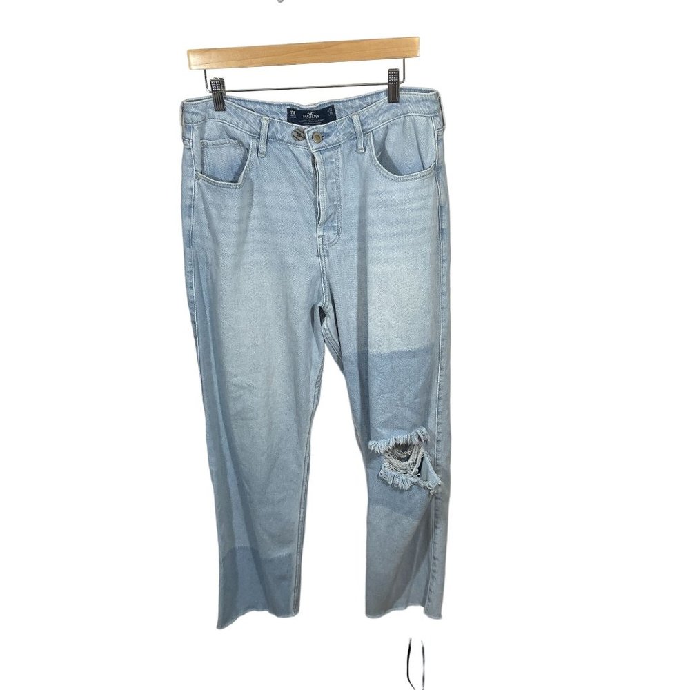 Hollister Womens Ultra High Rise Vintage Straight Vintage Stretch 15R 32/27